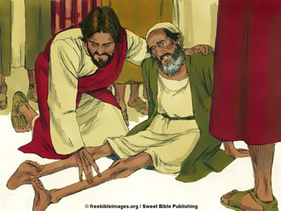 jesus heals the lame man