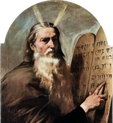 Moses with Tablets